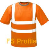 T-Shirt -Warnschutz-  Orange Gr.XL