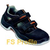 Sandale ruNNex S1 mit Klettverschlu� schwarz Gr.41
