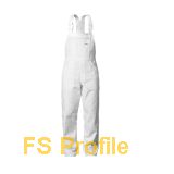 Latzhose wei� Gr.48