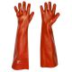 PVC-Handschuhe ca.60cm rotbraun Gr.10 im Onlineshop f�r PVC Handschuhe