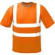 T-Shirt -Warnschutz-  Orange Gr.L im Onlineshop f�r Warnschutzbekleidung