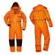 Winter-/Regen Kombi fluoreszierend orange/schwarz abgesetzt Gr. L W�rmeschutzbekleidung