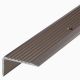 Treppenkante Alu 42x23 bronze eloxiert 120cm