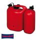 Doppelkanister / Kombikanister f�r Motors�ge ECO, 5,5+3 L, rot von H�nersdorff im Onlineshop f�r Eimer und K�bel
