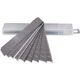 Abrechklingen / Ersatzklingen  18mm - 10 Klingen in Hardbox im Onlineshop f�r Messer und Klingen