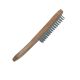 Drahtb�rste Stahl 3.reihig im Drahtb�rsten Onlineshop