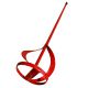 R�hrer Metall 60x12cm - rot im Onlineshop f�r Malerbedarf