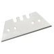 Trapezklingen 0,65mm aus hochwertig legiertem Stahl (VPE 10 Klingen ) im Onlineshop f�r Messer und Klingen