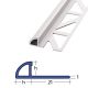 Fliesen-Viertelkreisprofil Alu -silber eloxiert-  250cm x 12,5 mm im Onlineshop f�r Profile