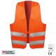 Warnweste fluoreszierend Orange  EN 471 Klasse 2 g�nstige Westen